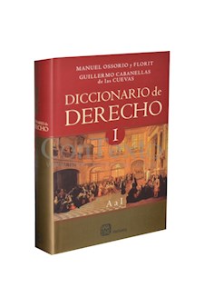 Papel Dicc De Derecho - Tomo 1 (A-I)