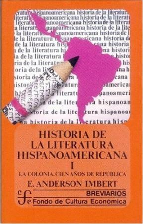 Papel Historia De La Literatura Hispanoamericana I