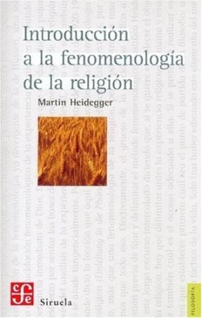 Papel Introducción A La Fenomenología De La Religión