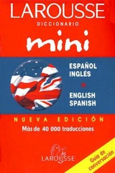 Papel Larousse Dicc.Mini Ingles-Español