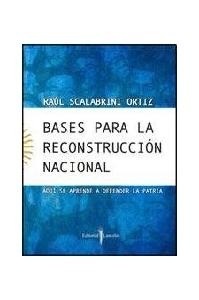 Papel Bases Para La Reconstruccion Nacional