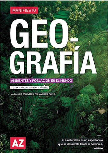 Papel Geografia 1 - Manifiesto - Ambiente Y Poblacion En El Mundo