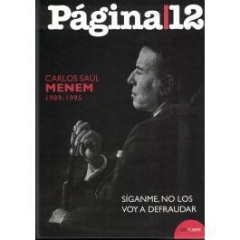 Papel Página 12, Carlos Saúl Menen (1989-1995)