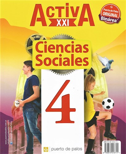 Papel Activa Xxi 4 Ciencias Sociales / Naturales Puerto De Palos (Bonaerense)