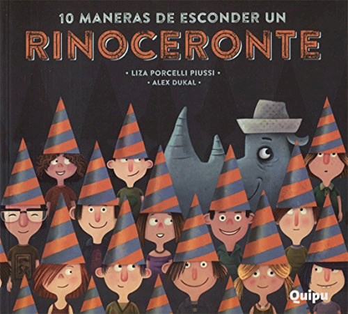 Papel 10 Maneras De Esconder Un Rinoceronte -Libro Album-