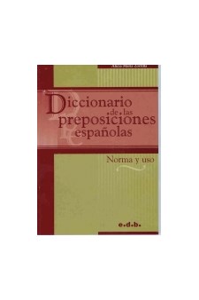 Papel Diccionario De Las Preposiciones Españolas
