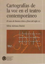 Papel Cartografias De La Voz En El Teatro Contemporaneo