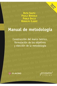 Papel Manual De Metodologia. Cnstruccion Del Marco Teorico, Formulacion De Objetivos