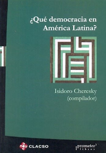 Papel Que Democracia En America Latina?