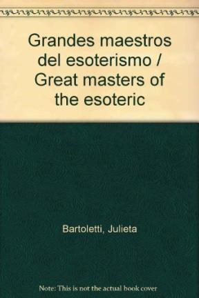 Papel Grandes Maestros Del Esoterismo