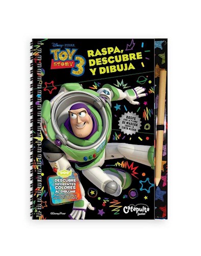 Papel Raspa, Descubre Y Dibuja Toy Story 3