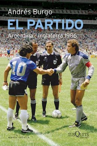 Papel El Partido  Argentina - Inglaterra 1986