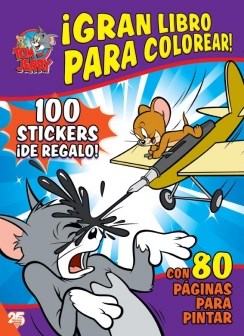 Papel Coleccion Tom Y Jerry Colorea N°2