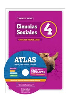 Papel Ciencias Sociales 4 Caba + Atlas Camino Al Andar