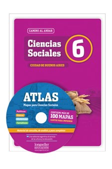 Papel Ciencias Sociales 6 Caba + Atlas Camino Al Andar