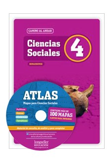 Papel Ciencias Sociales 4 Bonaerense + Atlas Camino Al Andar