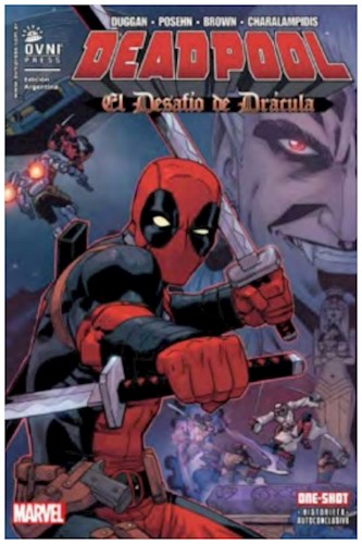 Papel Marvel - Especiales - Deadpool Desafio Dracula