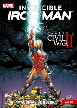Papel Marvel - Invencible Iron Man Vol 2  - Maquina De Guerra