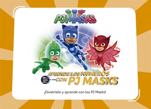 Papel Pj Masks: Aprende Los Numeros Con Pj Mas