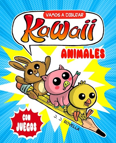 Papel Vamos A Dibujar Kawaii. Animales