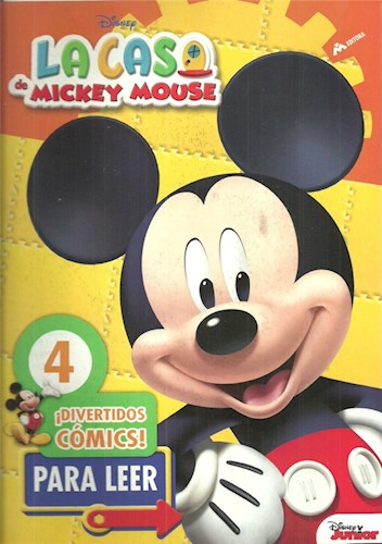 Papel La Casa De Mickey Mouse: 4 ¡Divertidos Comics! Para Leer