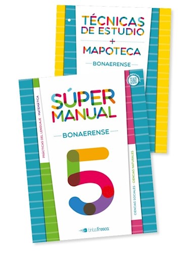 Papel Súper Manual 5 Bonaerense  - Novedad 2018