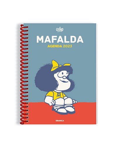 Papel Agenda 2023 Mafalda [Tapa Azul]