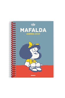 Papel Agenda 2023 Mafalda [Tapa Azul]