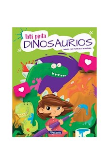 Papel Tati Pinta Dinosaurios