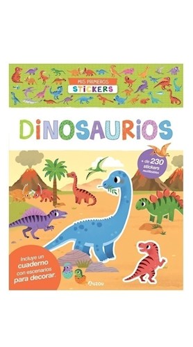 Papel Mis Primeros Stickers: Dinosauirios