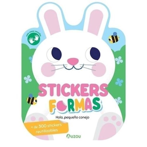 Papel Stickers Formas: Hola, Pequeño Conejo