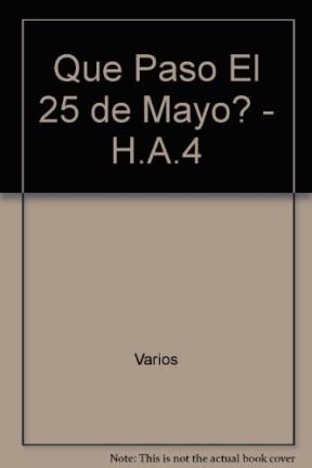 Papel ¿Qué Pasó El 25 De Mayo? (4)