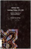 Papel Antologia Poetica 1951-1981 A. Rich