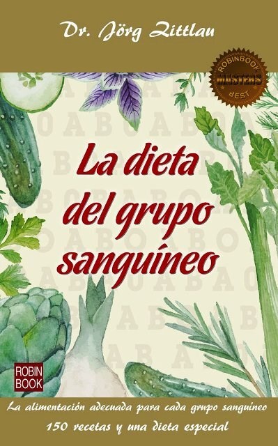 Papel Dieta Del Grupo Sanguineo (Masters) , La