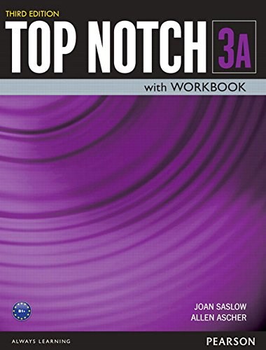 Papel Top Notch 3/E 3 Student Book/Workbook Split A