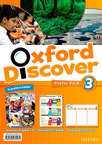 Papel Oxford Discover: 3. Poster Pack