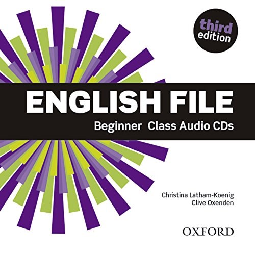 Papel English File: Beginner. Class Audio Cds
