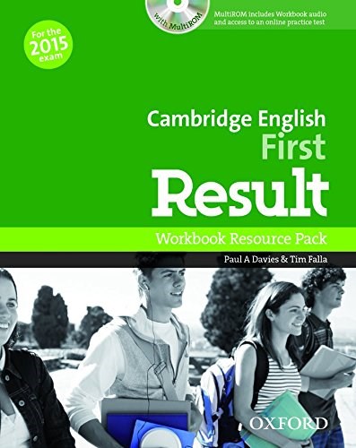 Papel Cambridge English: First Result: Workbook Resource Pack Without Key