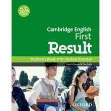 Papel Cambridge English: First Result: Student'S Book And Online Practice Pack
