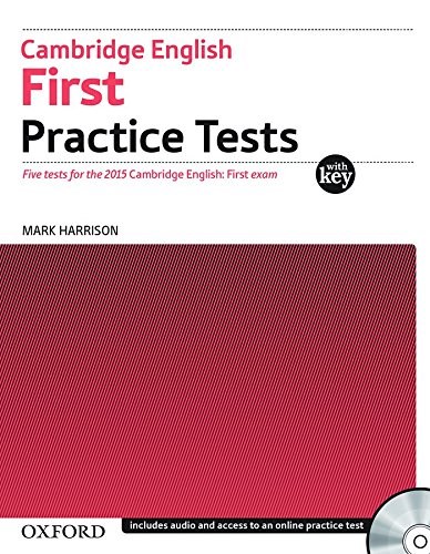 Papel Cambridge English First Practice Tests: Tests With Key And Audio Cd Pack