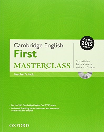 Papel Cambridge English: First Masterclass: Teacher'S Pack