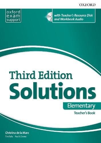 Papel Solutions 3E Elementary: Essentials Teacher'S Book & Resource Disc Pack