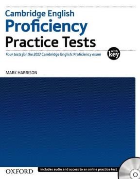 Papel Cambridge English: Proficiency (Cpe): Practice Tests With Key