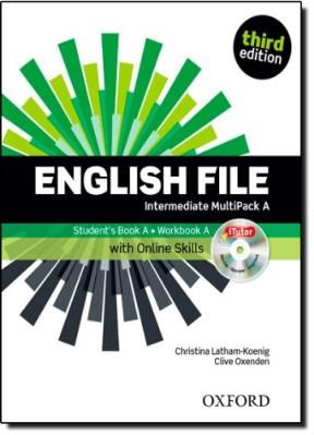 Papel English File Third Edition: Intermediate. Multipack A With Oxford Online Skills