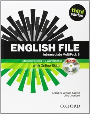 Papel English File Third Edition: Intermediate. Multipack B With Oxford Online Skills