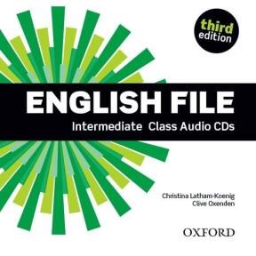 Papel English File Third Edition: Intermediate. Class Audio Cds