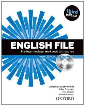 Papel English File Third Edition: Pre-Intermediate. Workbook With Ichecker Without Key