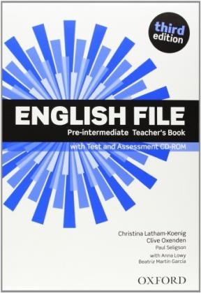 Papel English File Third Edition: Pre-Intermediate. Teacher'S Book With Test And Assessment Cd-Rom