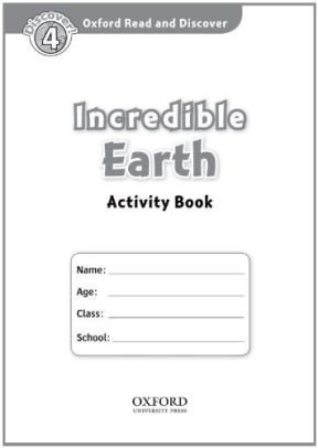 Papel Oxford Read And Discover: Level 4. Incredible Earth Activity Book