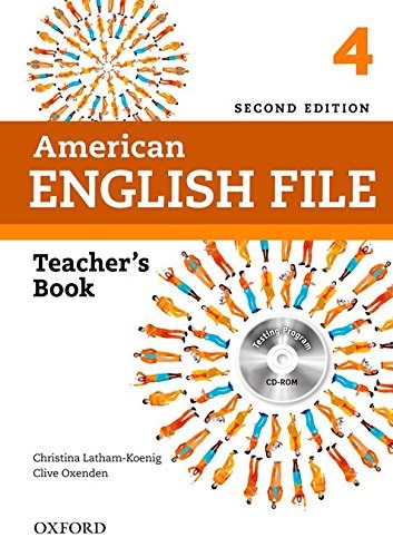 Papel American English File: 4. Teacher'S Book With Testing Program Cd-Rom